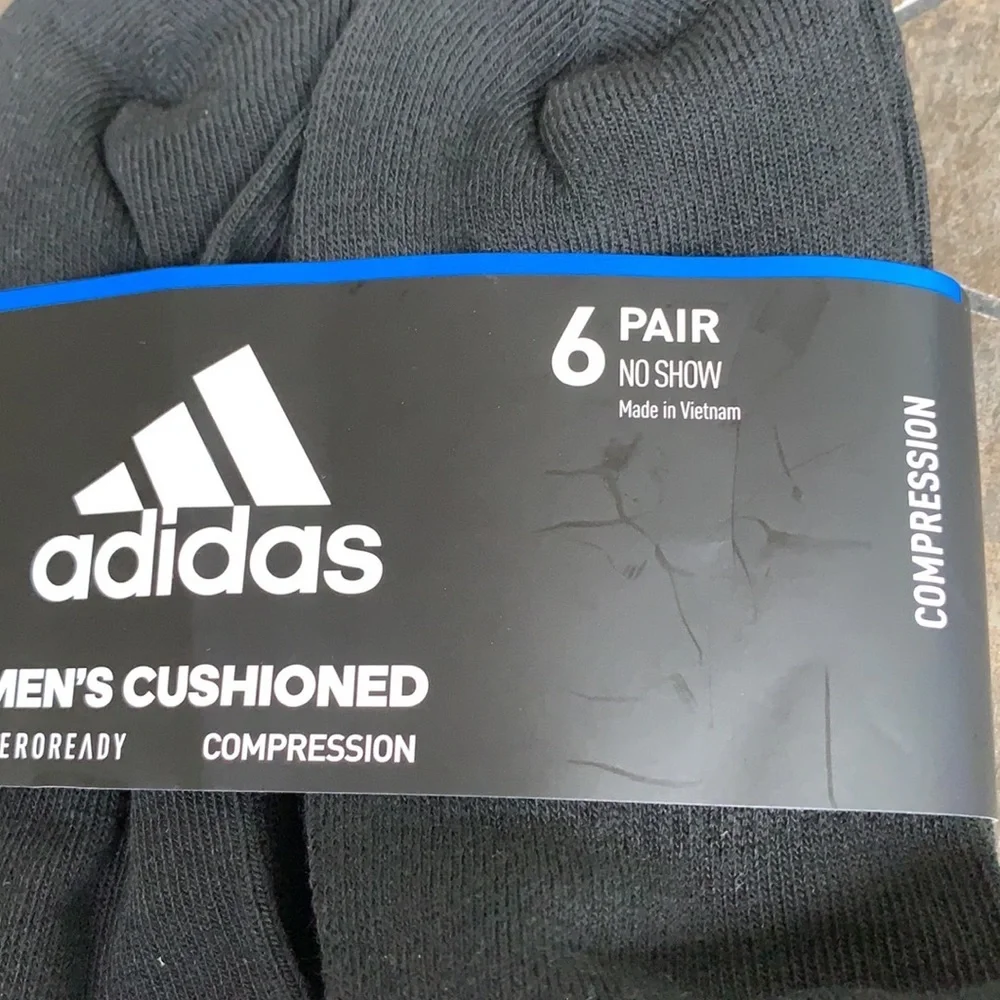 ADIDAS 6 pairs set NO SHOW